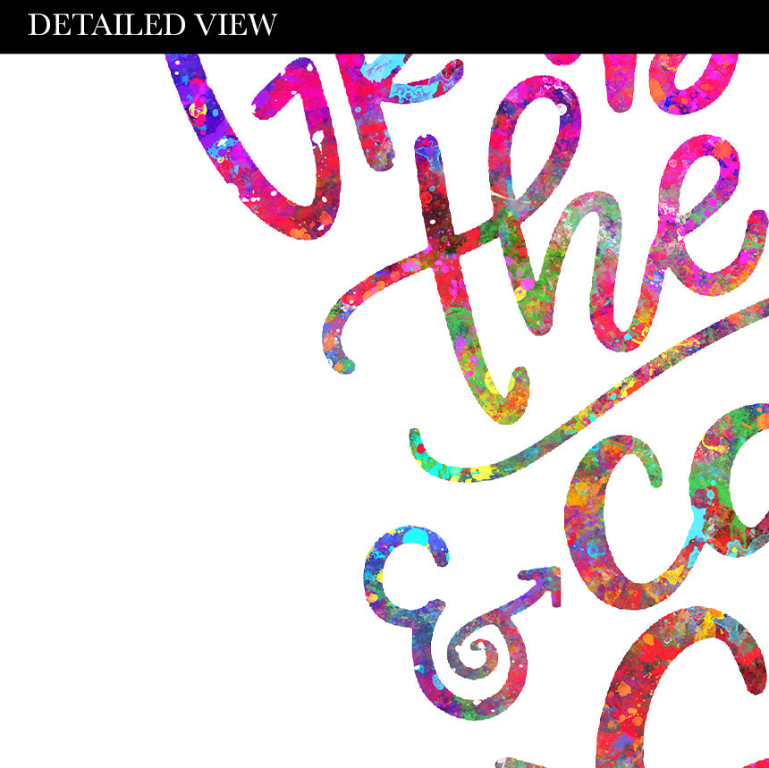 Funny Kitchen Quote Watercolour Art Print