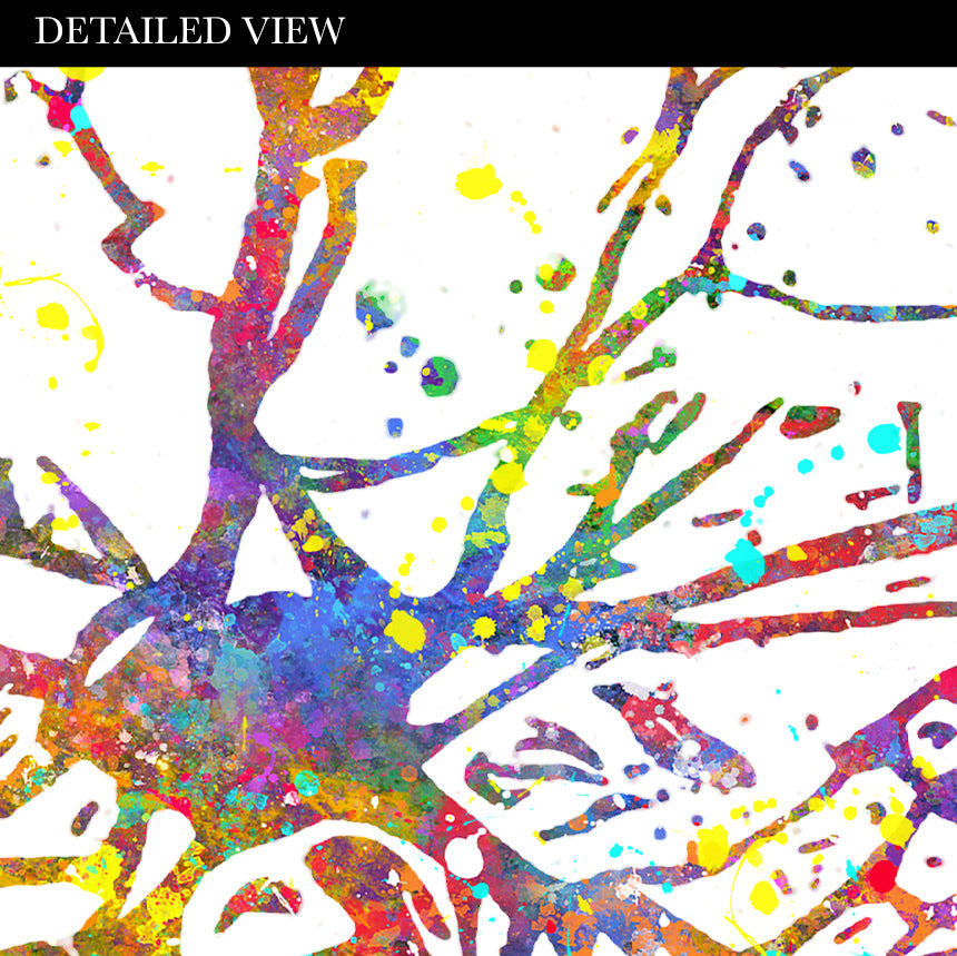 Neural Network Watercolour Print