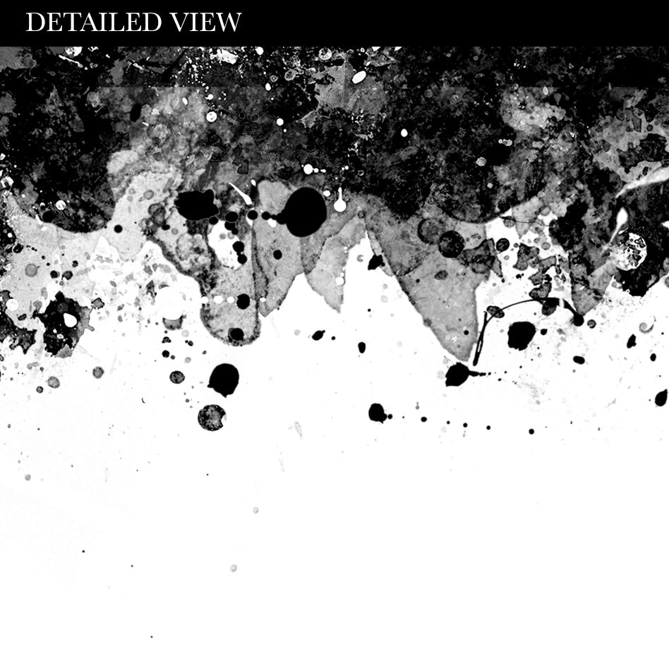 New Orleans Skyline Black and White Art Print