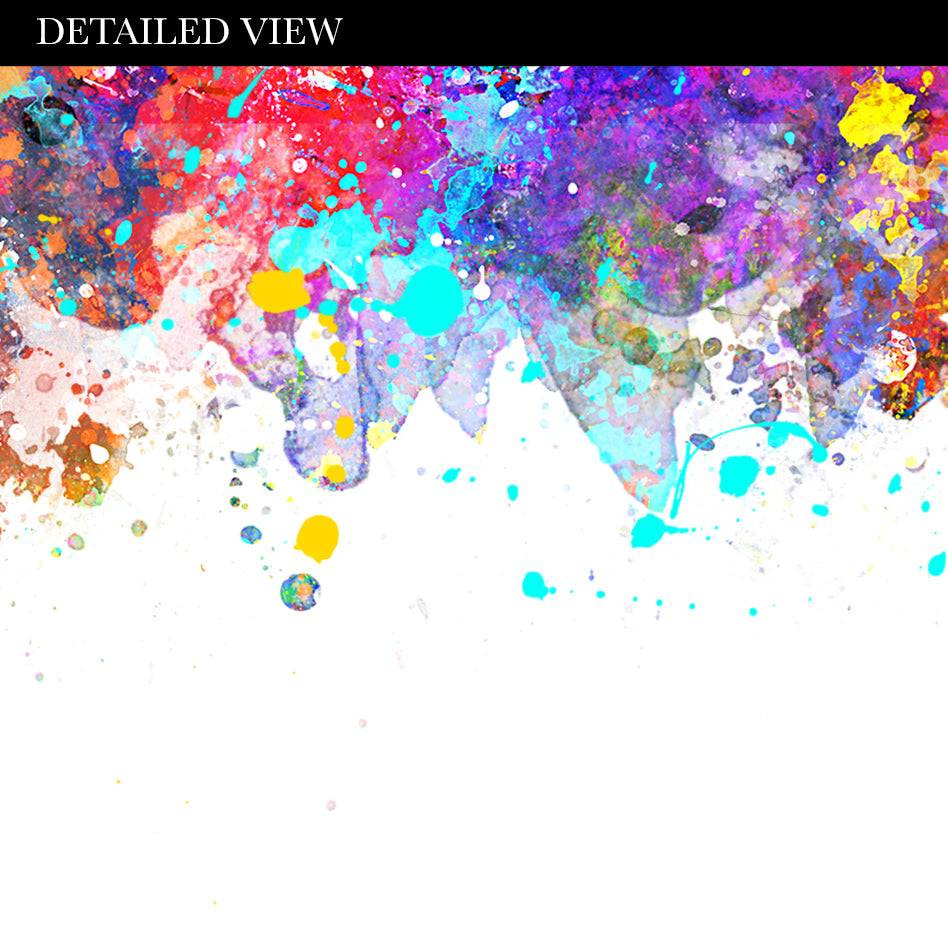 New Orleans Skyline Watercolour Art Print - Genefy Art