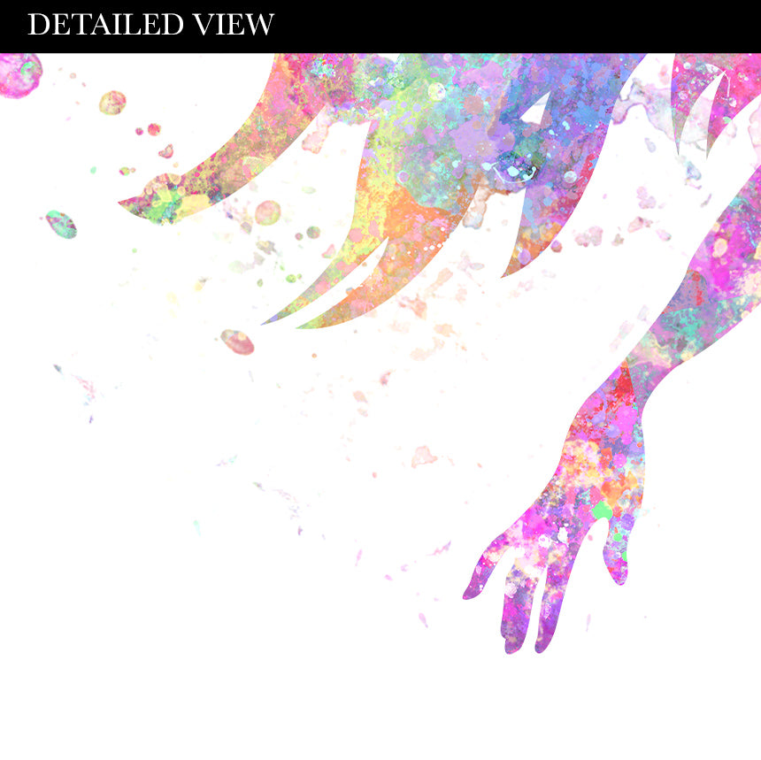 Mermaid Watercolour Art Print