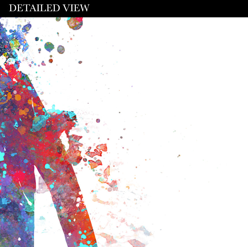 Penguin Watercolour Art Print