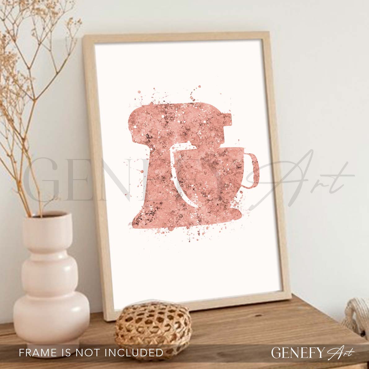 Food Mixer Watercolour Print