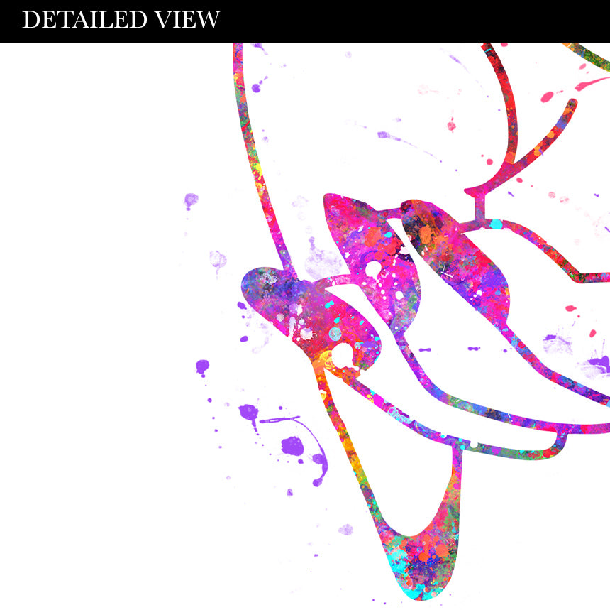 Pinky Promise Watercolour Art Print