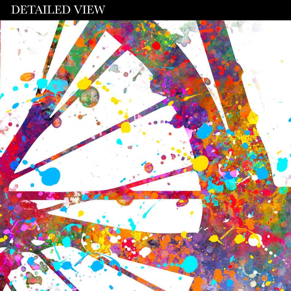 Road Bike Watercolour Art Print