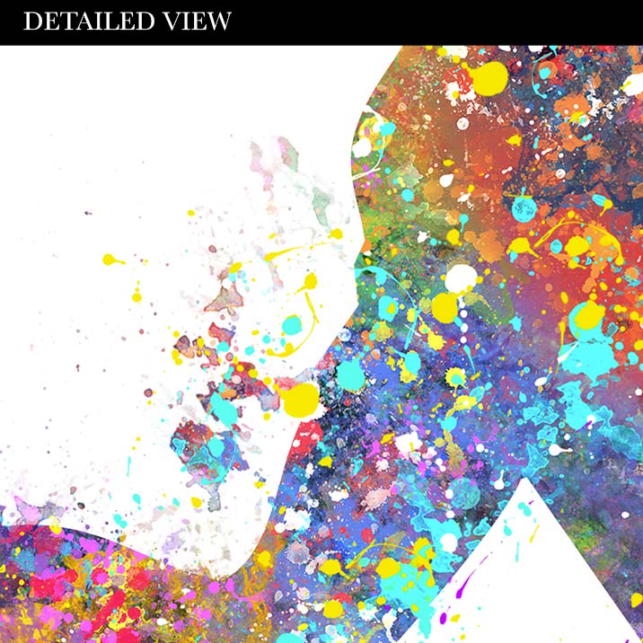 Male Runner Watercolour Print