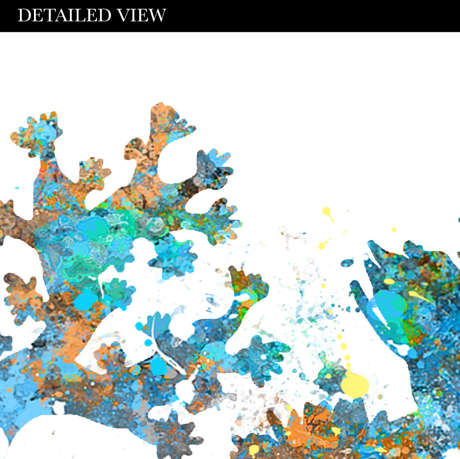 Scuba Diving Watercolour Art Print