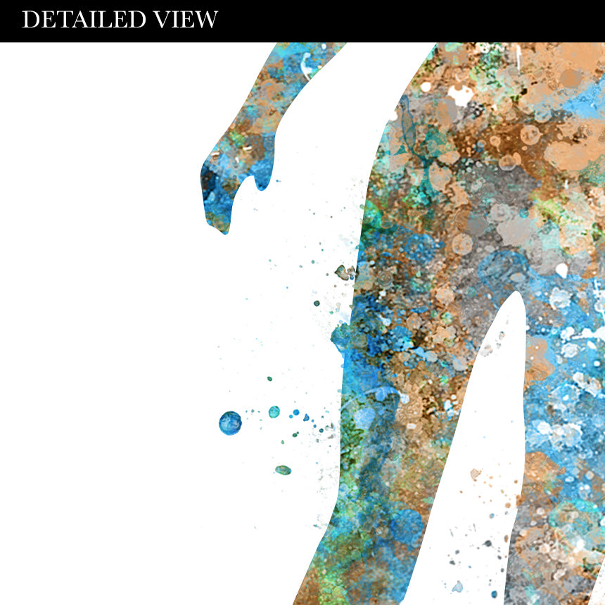 Scuba Diving Couple Art Print