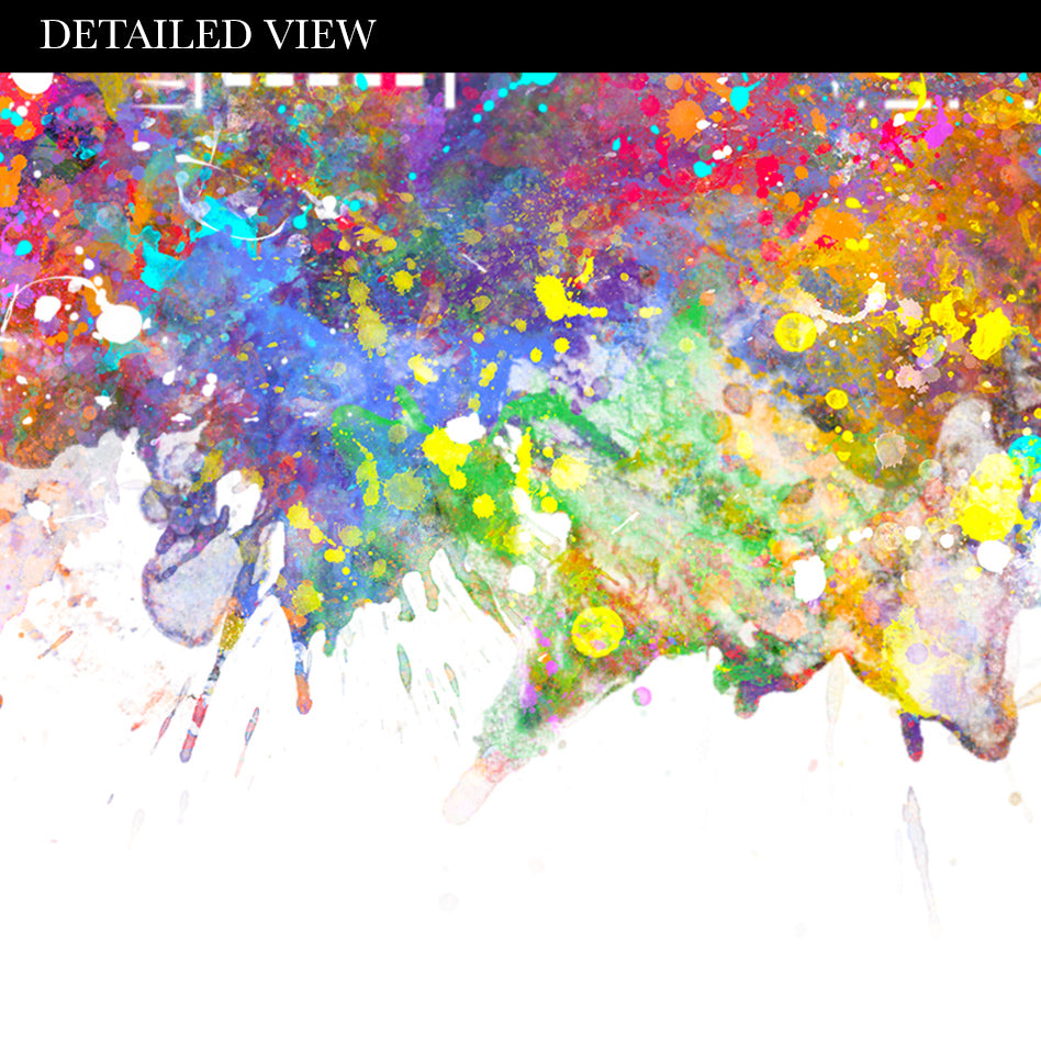 Seattle Skyline Watercolour Print