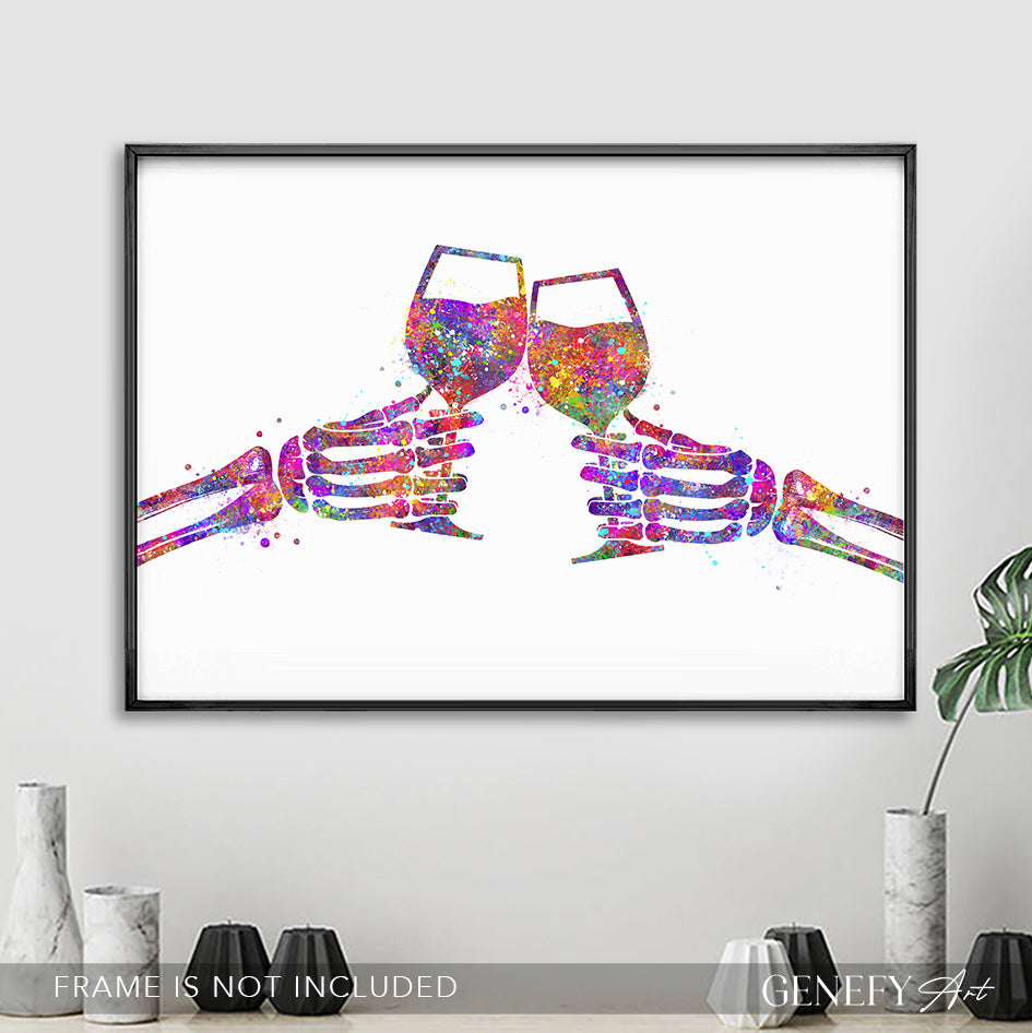 Friendship Watercolour Art Print