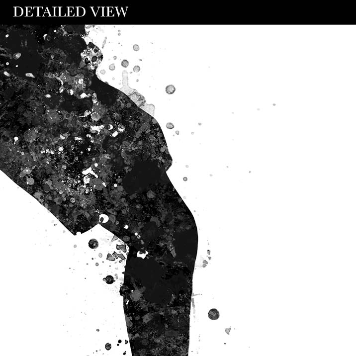 Soccer Motivational Quote Watercolour Print