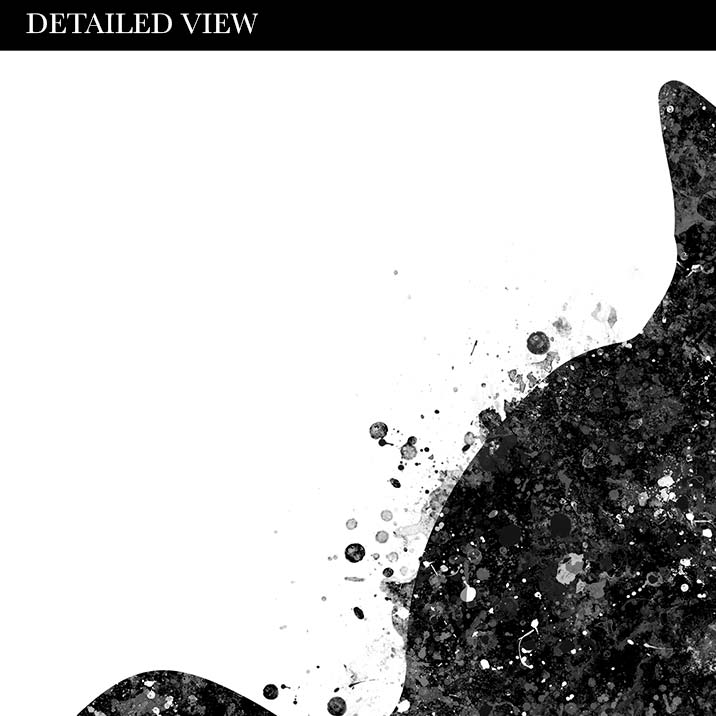 Staffordshire Bull Terrier and Cat Watercolour Print