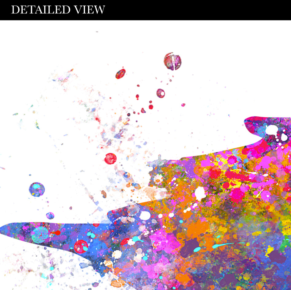 Swan Watercolour Art Print