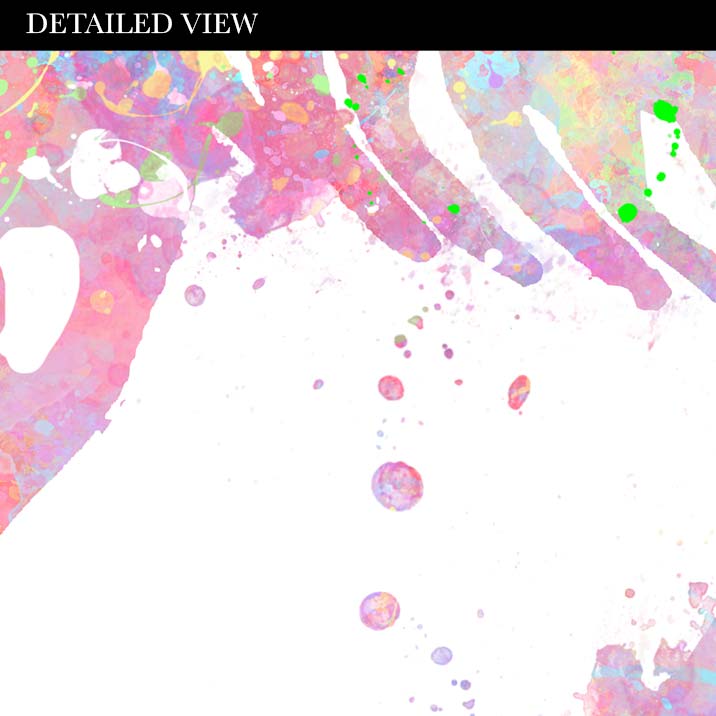 Dinosaur T-Rex and Girl Watercolour Print