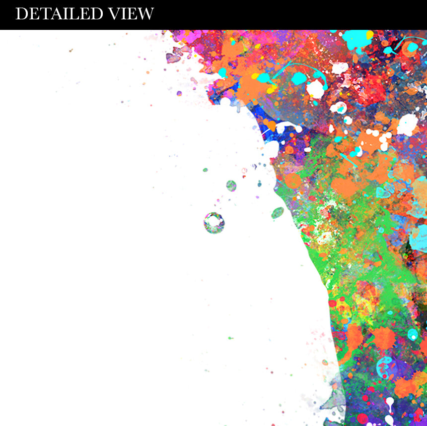 Taekwondo Boy Watercolour Art Print