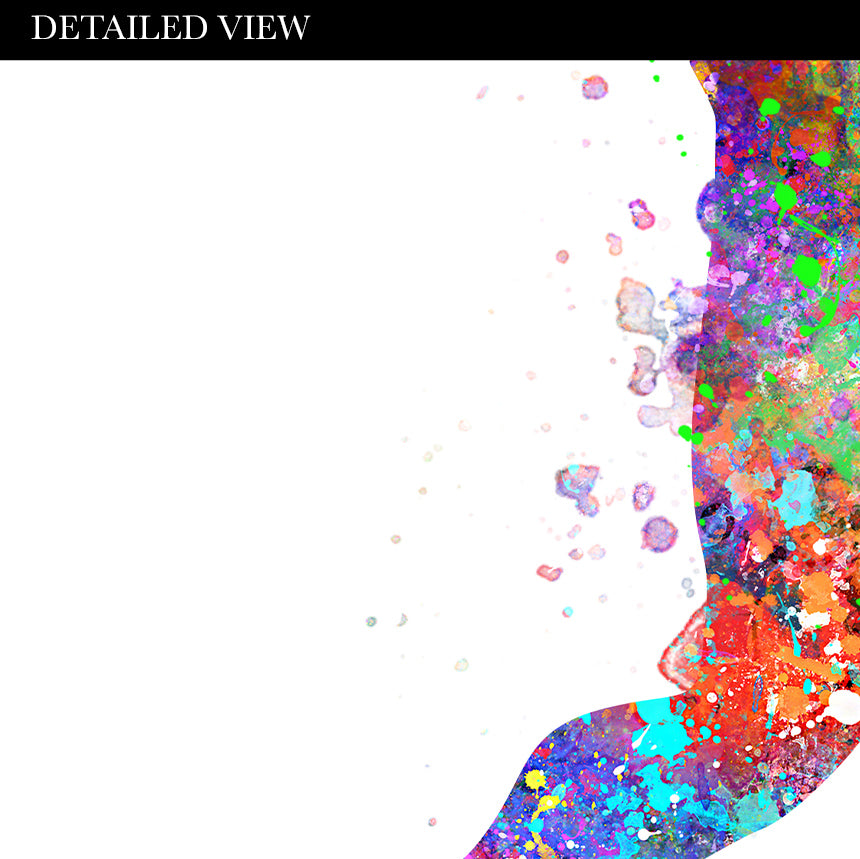 Tennis Player Watercolour Art Print