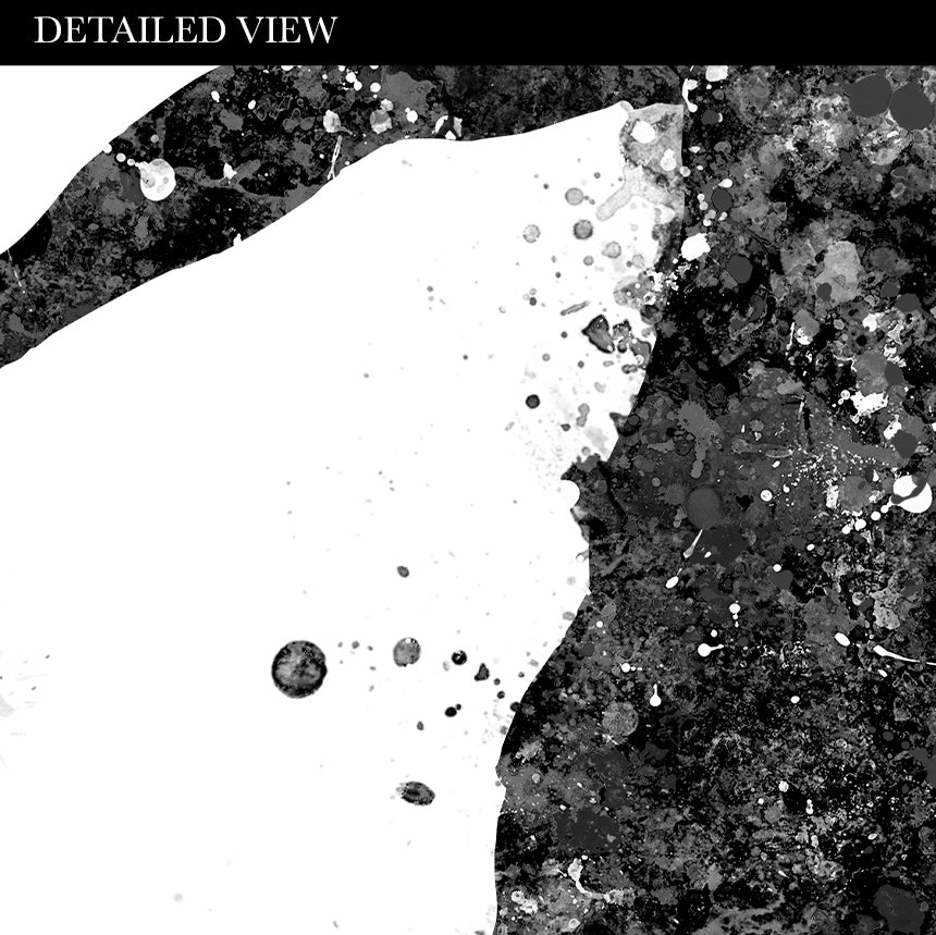 Tennis Player Black and White Art Print