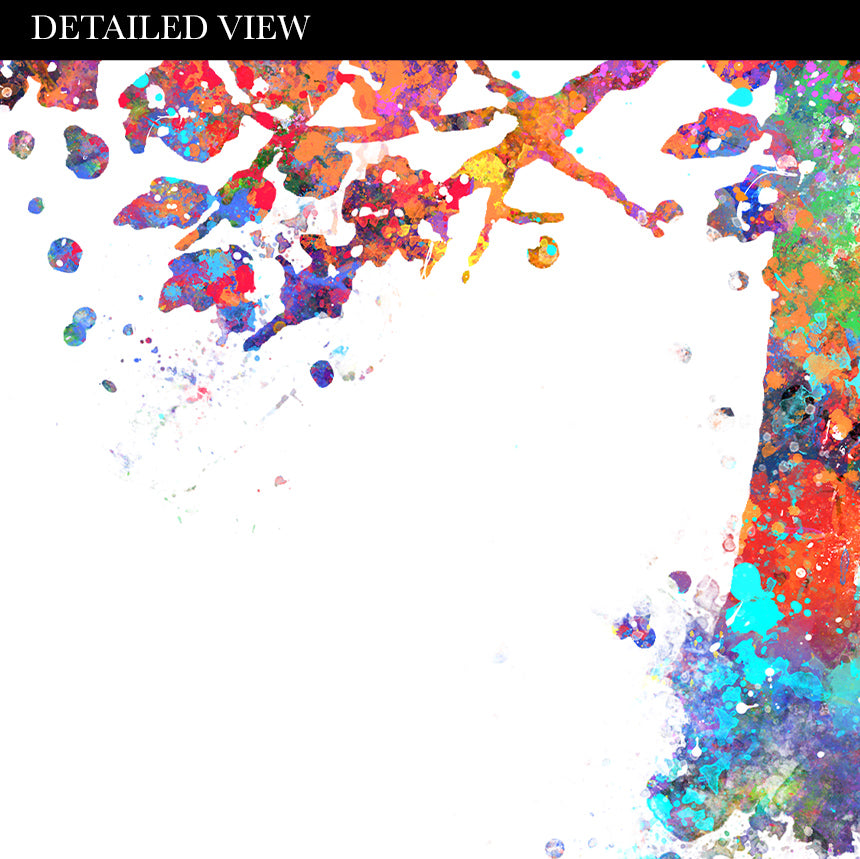 Tree Watercolour Print