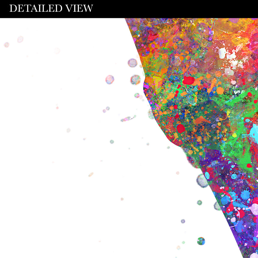 Volleyball Art - Girl Playing Volleyball