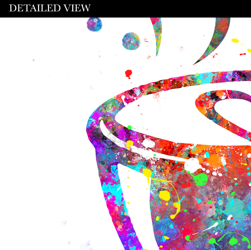 Wake Up and Smell The Coffee Art Print