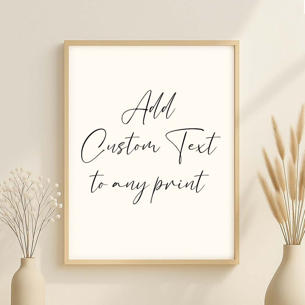 Add Custom Text