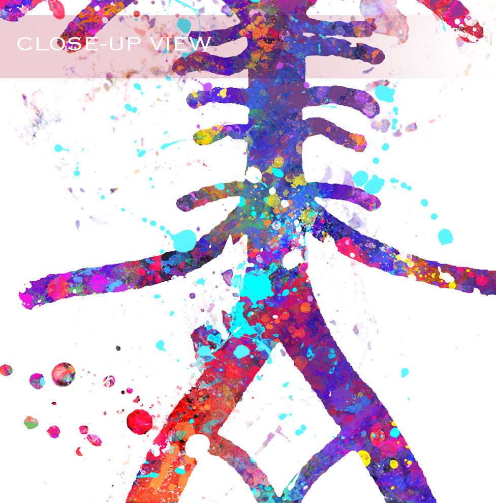 Circle Of Willis Watercolour Art Print