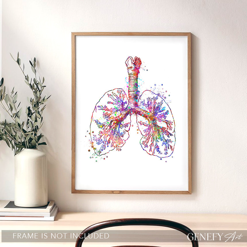 Bronchial Tree Art Print