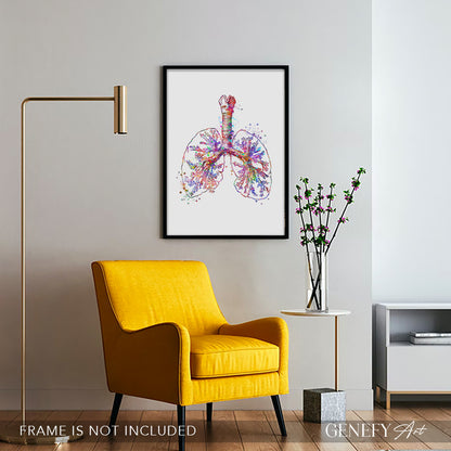 Bronchial Tree Art Print