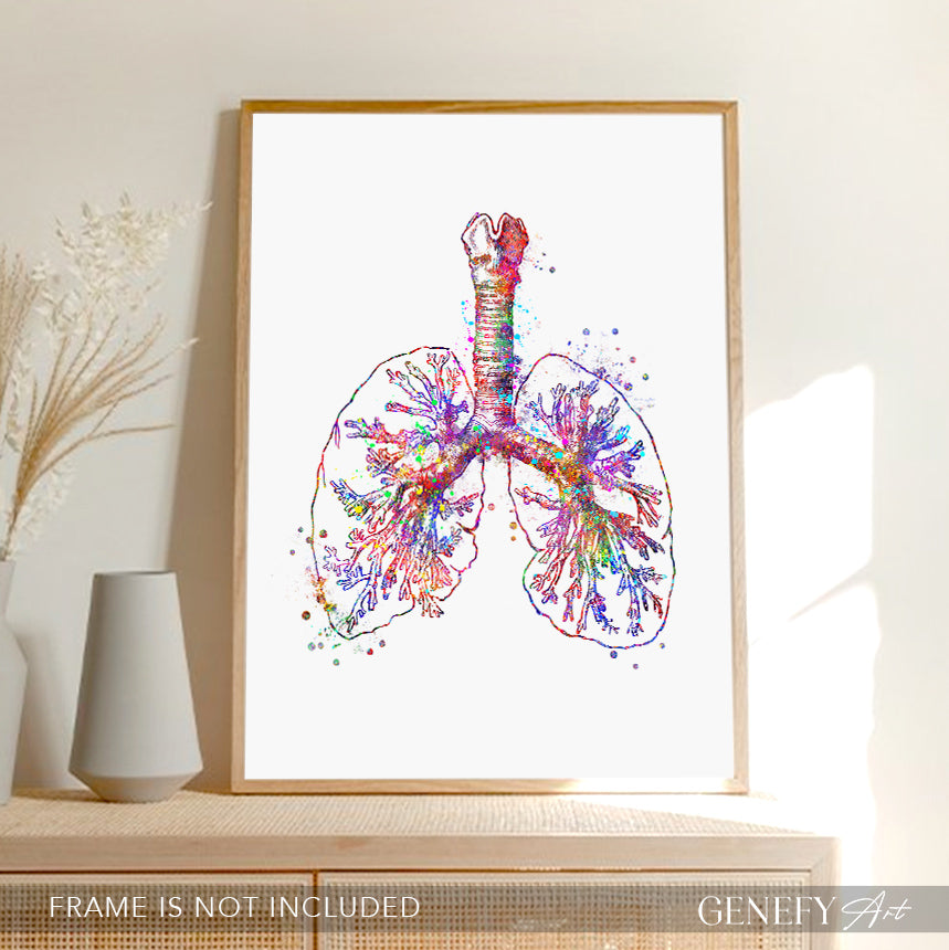 Bronchial Tree Art Print