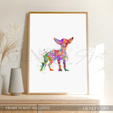 Chihuahua Watercolour Print - Genefy Art