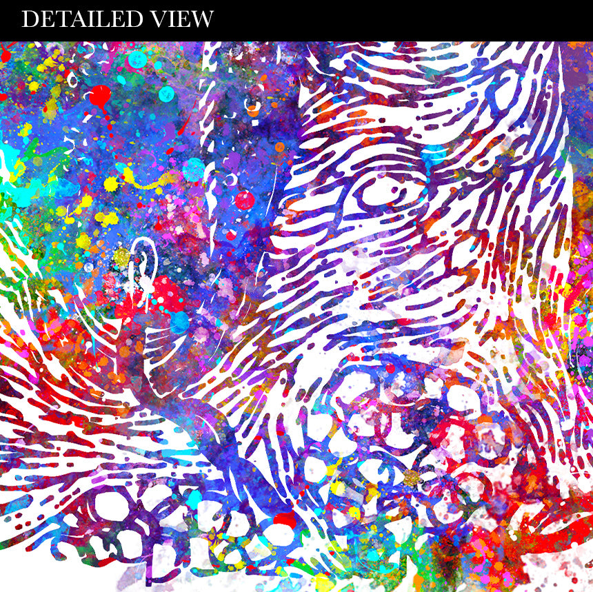 Cross Section of Skin Art Print