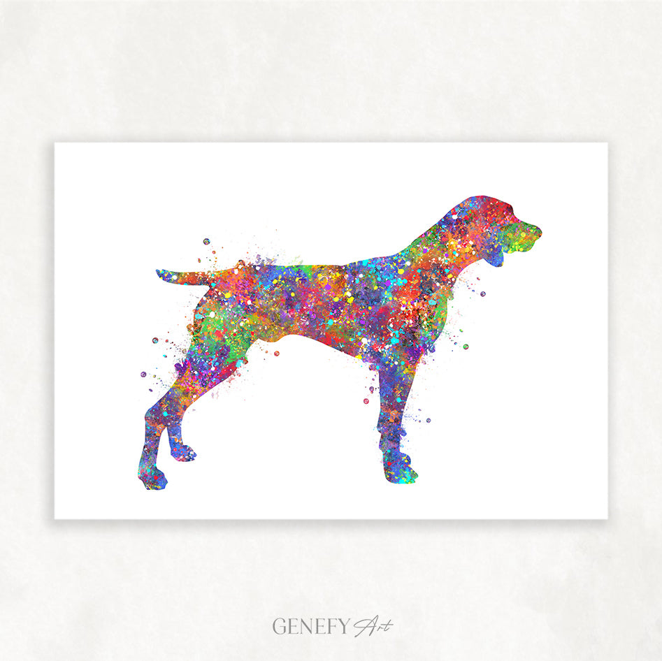 German Shorthaired Pointer Art Print