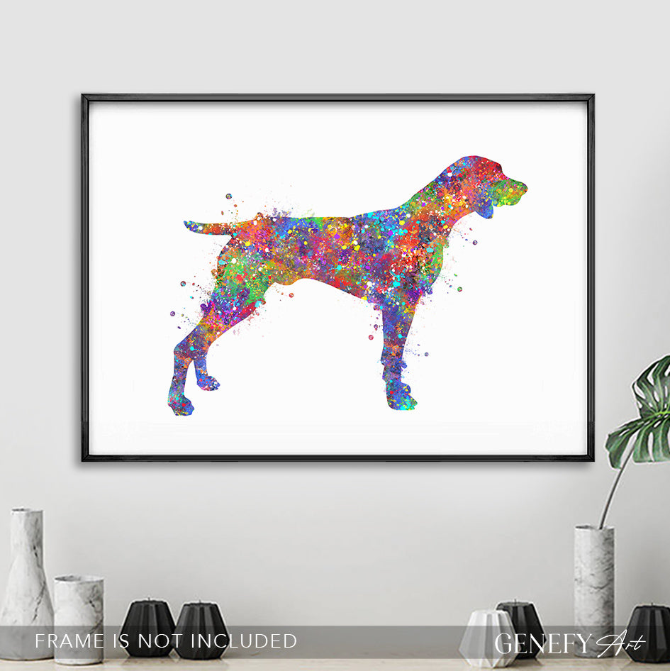 German Shorthaired Pointer Art Print
