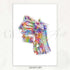 Human Respiratory System Watercolour Print - Genefy Art