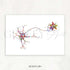 Multipolar Neuron Watercolour Print - Genefy Art