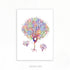 Purkinje Neuron Watercolour Art Print