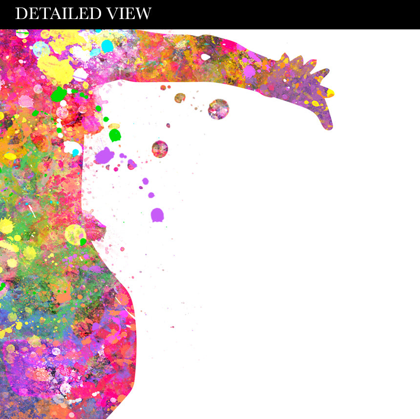 Rhythmic Gymnastics Watercolour Art Print