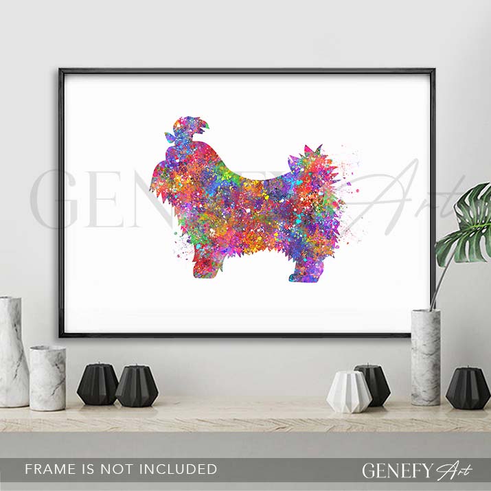 Shih Tzu Watercolour Print - Genefy Art