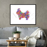 Shih Tzu Watercolour Print - Genefy Art