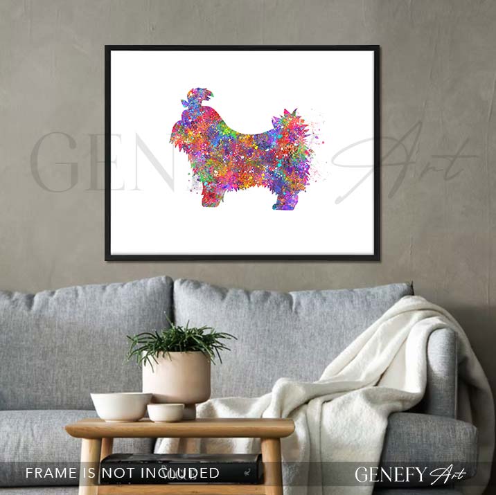Shih Tzu Watercolour Print - Genefy Art