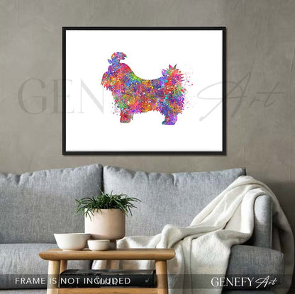 Shih Tzu Watercolour Print - Genefy Art