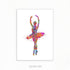 Ballerina Watercolour Print - Genefy Art
