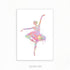 Ballerina Watercolour Print - Genefy Art