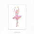 Ballerina Watercolour Print - Genefy Art