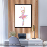 Ballerina Watercolour Print - Genefy Art