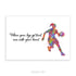 Female Basketball Player Inspirational Quote Watercolour Print