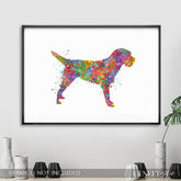 Boston Terrier Watercolour Print - Genefy Art