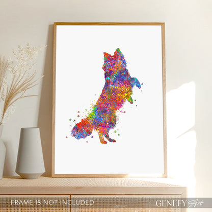 Border collie and butterflies