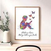 Boy Reading A Book Art Print - Genefy Art