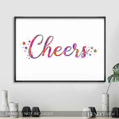 Cheers Print